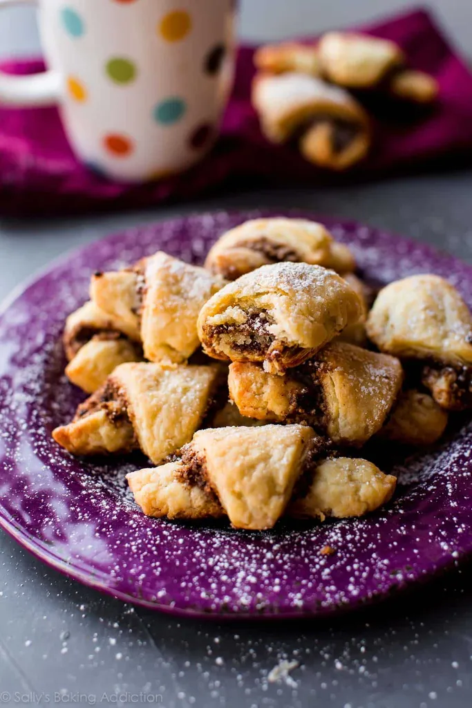 Rugelach Cookies with Cream Cheese Dough